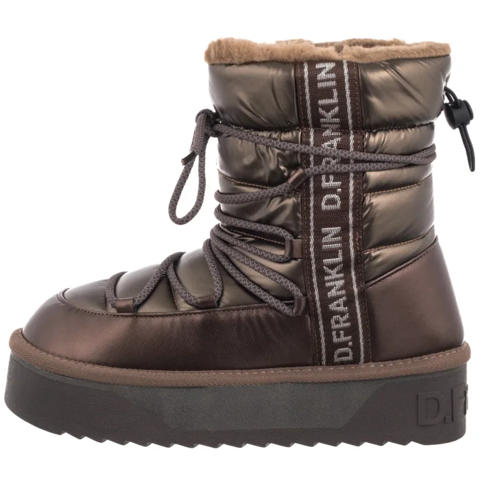 Śniegowce D.Franklin Nordic V2 Bomb Bronze DFSH371016-BRON – zdjęcie 2