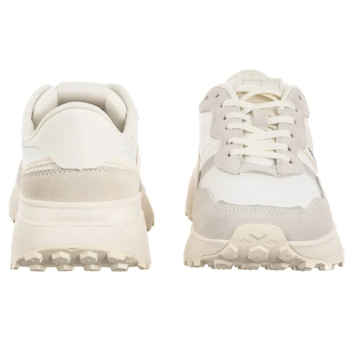 Sneakersy Tommy Hilfiger Tjw Cleated Runner Suede Mix Stratus Grey EN0EN02921 P06 – zdjęcie 5