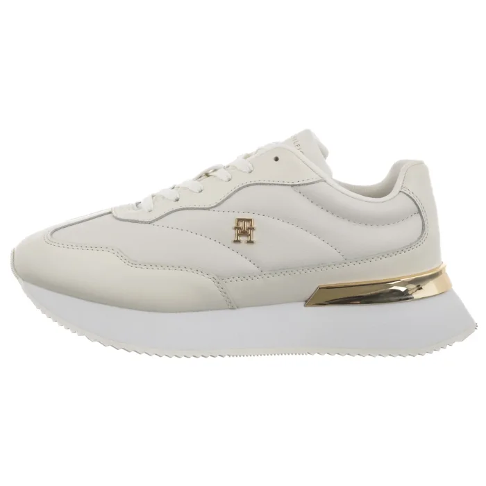 Sneakersy Tommy Hilfiger Chic Fashion Runner White/Ecru FW0FW09033 0LE – zdjęcie 2