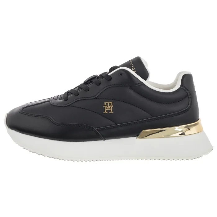 Sneakersy Tommy Hilfiger Chic Fashion Runner Black/Ecru FW0FW09033 0GM – zdjęcie 2