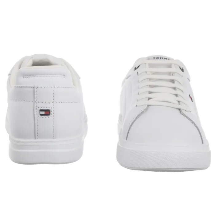 Sneakersy Tommy Hilfiger Icon Court Light Ess White FM0FM05678 YBS – zdjęcie 5