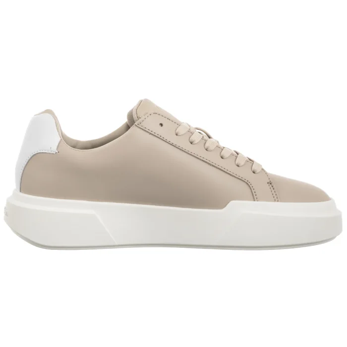 Sneakersy Calvin Klein Chunky Cupsole Laceup Lth Wn Stone Beige/Bright White YW0YW01947 ACE – zdjęcie 3