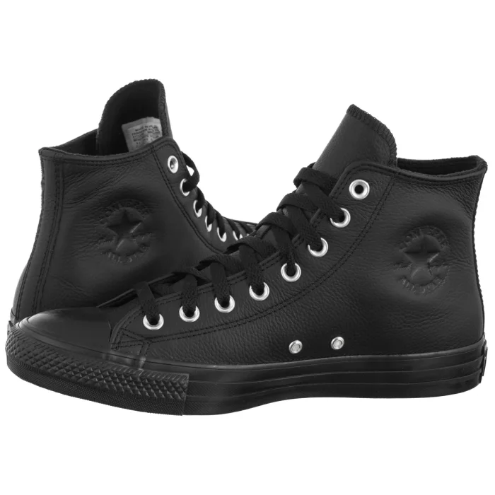 Trampki Converse CTAS Hi Black A17637C – zdjęcie 1