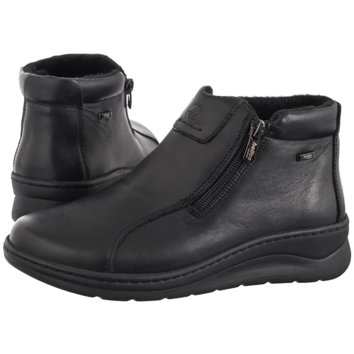 Botki Helios Czarne 786 011 – zdjęcie 1