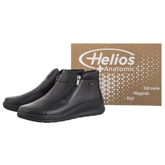 Botki Helios Czarne 786 011 – zdjęcie 6