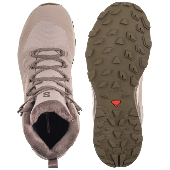 Buty Trekkingowe Salomon Outsnap Cswp W Etherea/Iron/Coyote Brown 478541 – zdjęcie 5