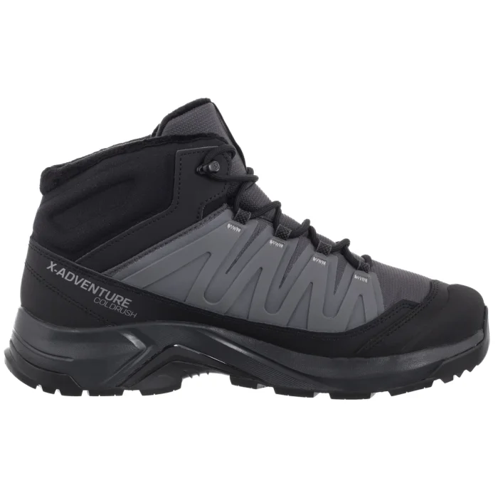 Buty Trekkingowe Salomon X-Adventure Coldrush Wp Asphalt/Black/Alloy 478560 – zdjęcie 3