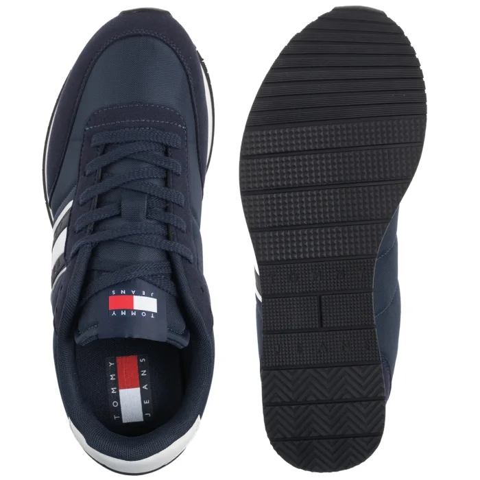 Sneakersy Tommy Hilfiger Tjm Classic Runner Dark Night Navy EM0EM01709 C1G – zdjęcie 6