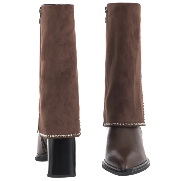 Botki Maciejka Brązowe K7206-02/00-8 – zdjęcie 4