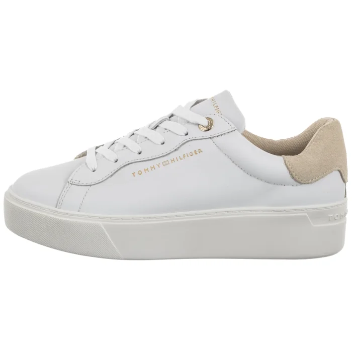 Sneakersy Tommy Hilfiger Chic Platform Cupsole Sneaker White/Soft Cream FW0FW09021 0K4 – zdjęcie 3