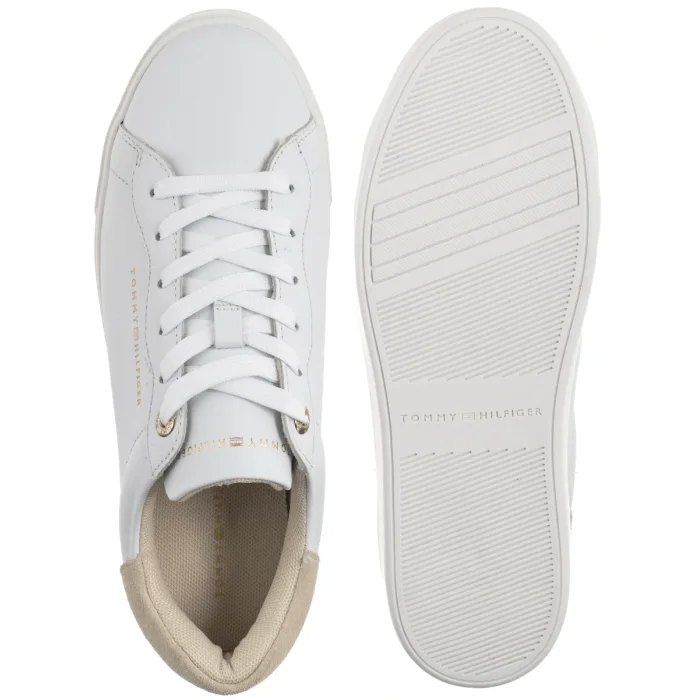 Sneakersy Tommy Hilfiger Chic Platform Cupsole Sneaker White/Soft Cream FW0FW09021 0K4 – zdjęcie 6