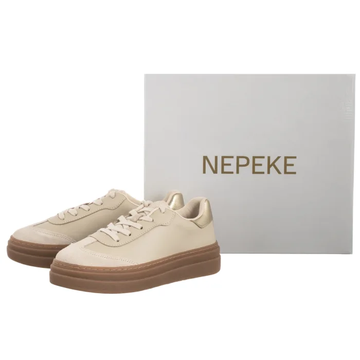 Sneakersy Nepeke Adan Marfim/Marfim/Dourado/Marfim – zdjęcie 6