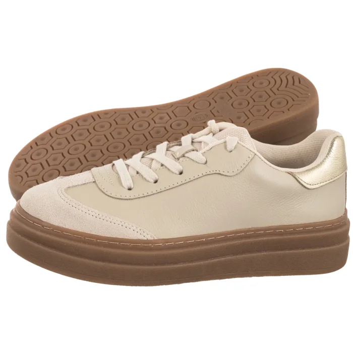 Sneakersy Nepeke Adan Marfim/Marfim/Dourado/Marfim – zdjęcie 1