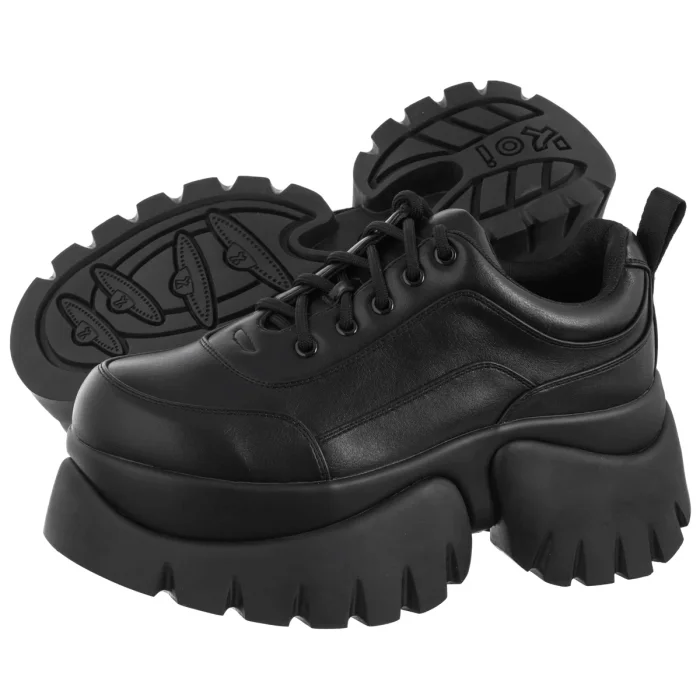 Półbuty Koi Footwear Chronicles Vilun Platform Trainers Black KA00780458 – zdjęcie 1
