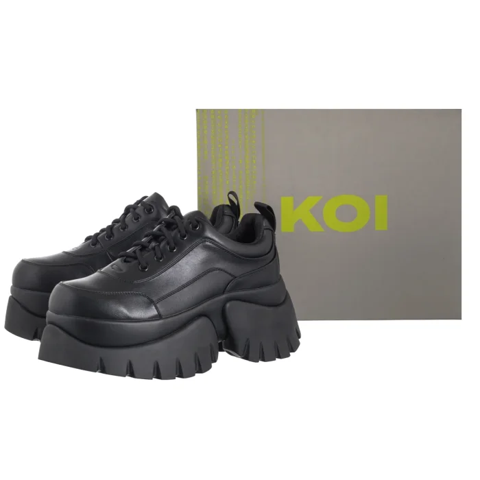 Półbuty Koi Footwear Chronicles Vilun Platform Trainers Black KA00780458 – zdjęcie 6