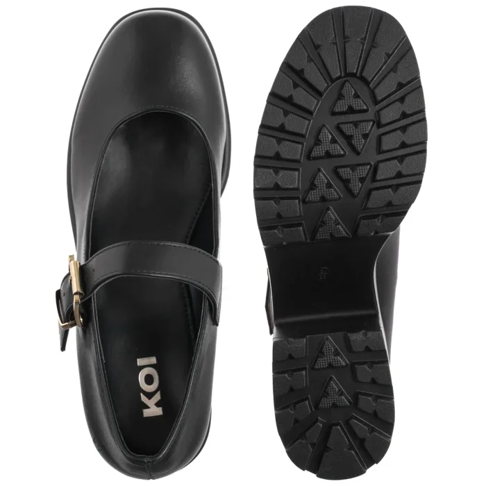 Półbuty Koi Footwear Tira Mary Jane Shoes Black ND68BLK  – zdjęcie 5