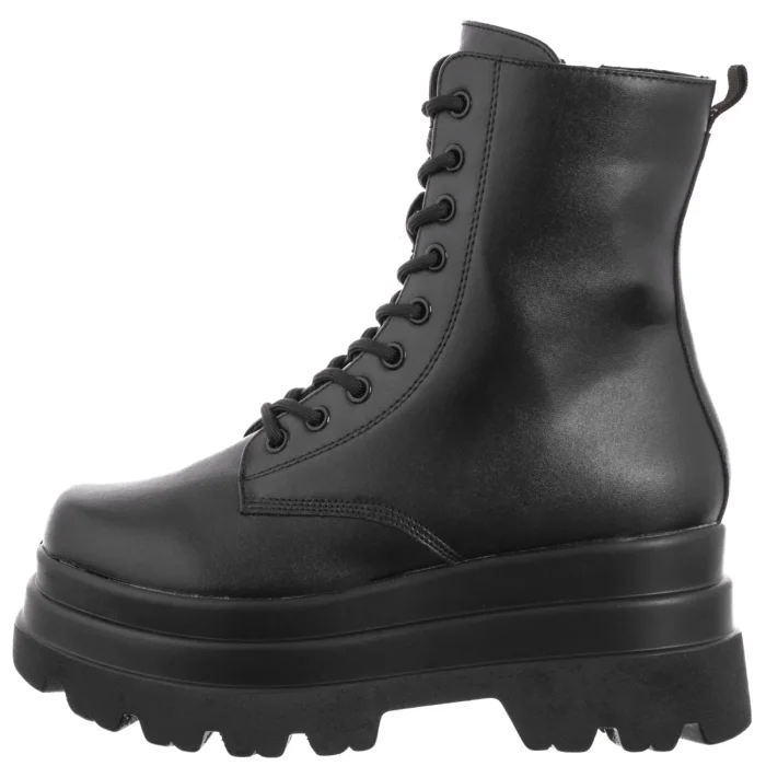 Glany Koi Footwear Deathwatch Trident Platform Boots Black KA0061 – zdjęcie 2