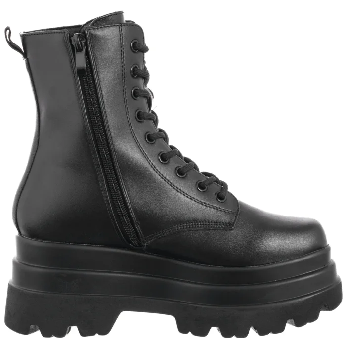 Glany Koi Footwear Deathwatch Trident Platform Boots Black KA0061 – zdjęcie 3