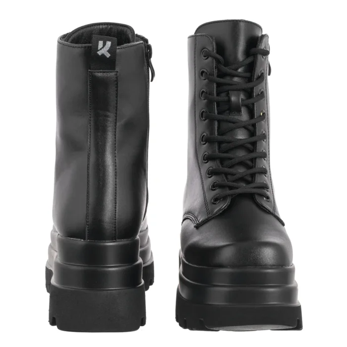 Glany Koi Footwear Deathwatch Trident Platform Boots Black KA0061 – zdjęcie 4