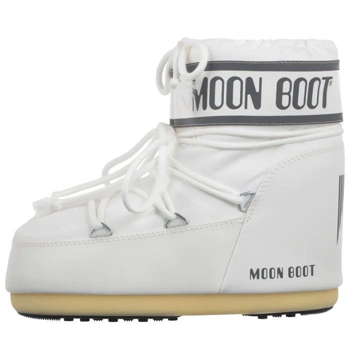 Śniegowce Moon Boot Icon Low Nylon White Mono 1409340 A009 – zdjęcie 2