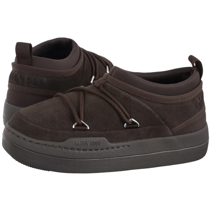 Półbuty Moon Boot MB Park Icon Suede Dark Brown 2470170 M010 – zdjęcie 1