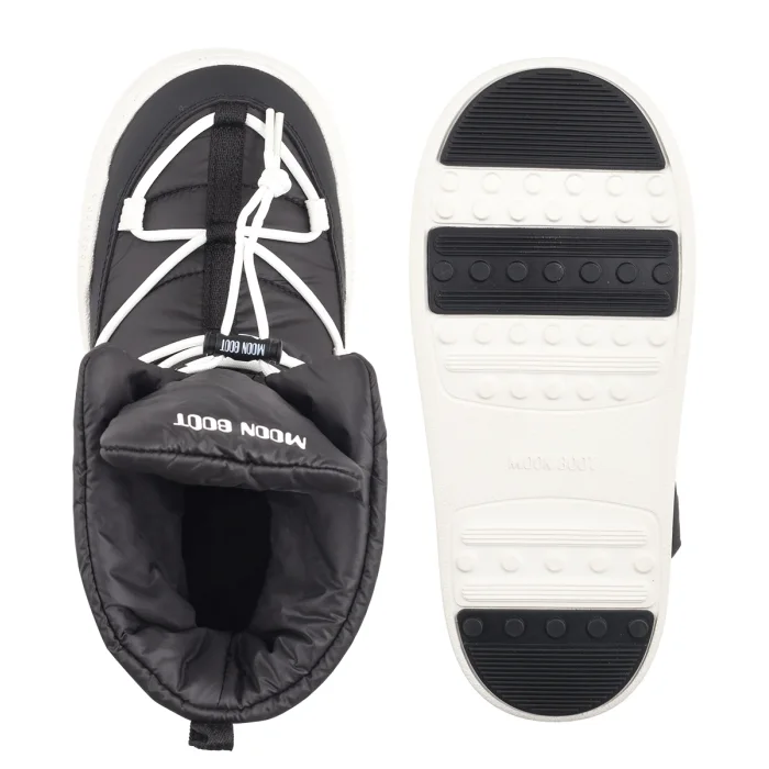 Śniegowce Moon Boot MB Jr Park Lace Mid Black 3440070 N001 – zdjęcie 5