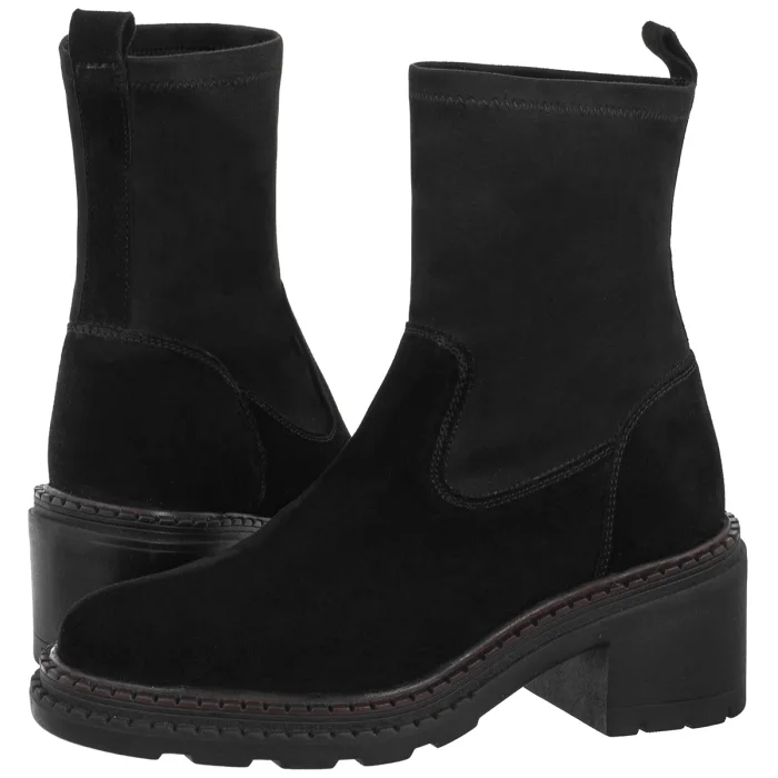 Botki Wojas Czarne 55360-81 – zdjęcie 1