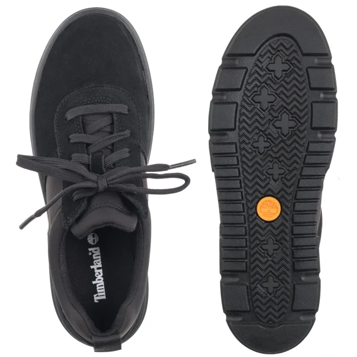 Półbuty Timberland Laurel Court Low Lace Sneaker Black Suede 0A2PPH EK4 – zdjęcie 5