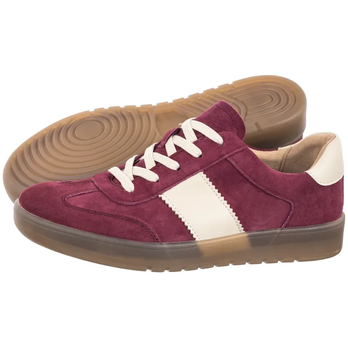 Sneakersy Filippo Bordowe DP6770/25 BG – zdjęcie 1