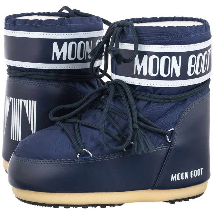Śniegowce Moon Boot Icon Low Nylon Blue 1409340 F003 – zdjęcie 1