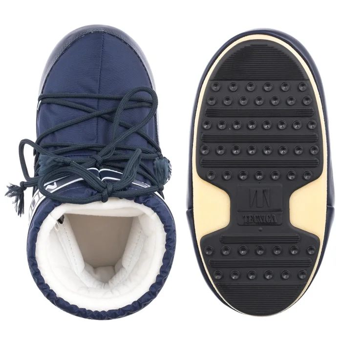 Śniegowce Moon Boot Icon Low Nylon Blue 1409340 F003 – zdjęcie 5