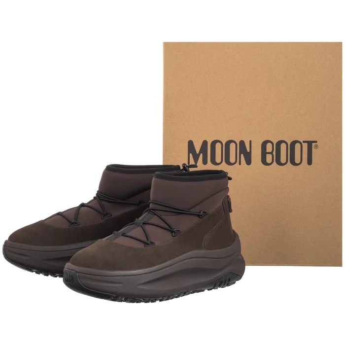 Śniegowce Moon Boot MB Moon247 Slip On Dark Brown 2490060 M010 – zdjęcie 6