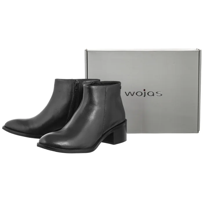 Botki Wojas Czarne 55351-51 – zdjęcie 6