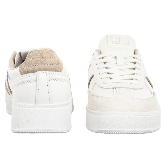 Sneakersy Tommy Hilfiger The Greenwich Edge Flatform Ecru/Gulf SandEN0EN02900 0GA – zdjęcie 4