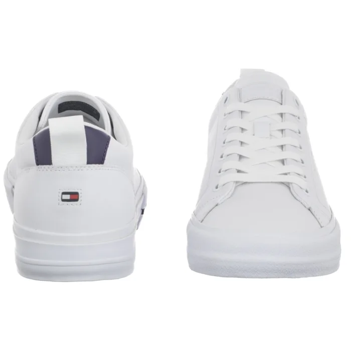 Sneakersy Tommy Hilfiger Harlem Street Lth White FM0FM05708 YBS – zdjęcie 4