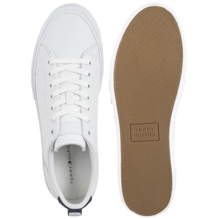 Sneakersy Tommy Hilfiger Harlem Street Lth White FM0FM05708 YBS – zdjęcie 5