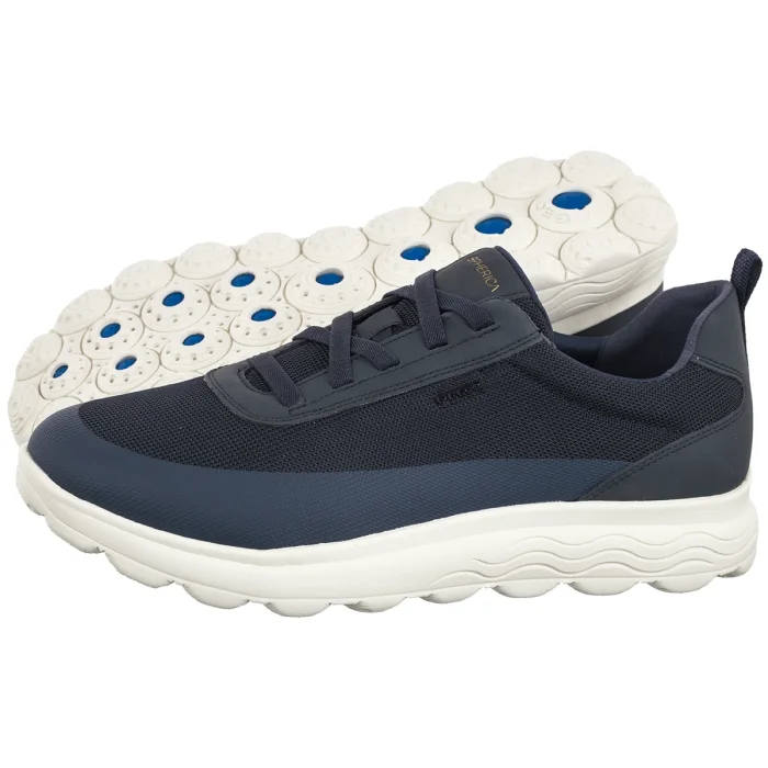 Sneakersy Geox U Spherica A - Mesh+Nbk Synt Navy U46BYA 014EK C4002 – zdjęcie 1