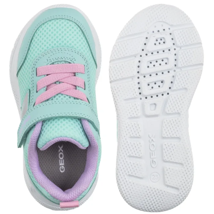 Buty Geox B Sprintye G. D - Mesh+Geobuck Watersea/Pink B454TD 01454 C3BE8 – zdjęcie 5