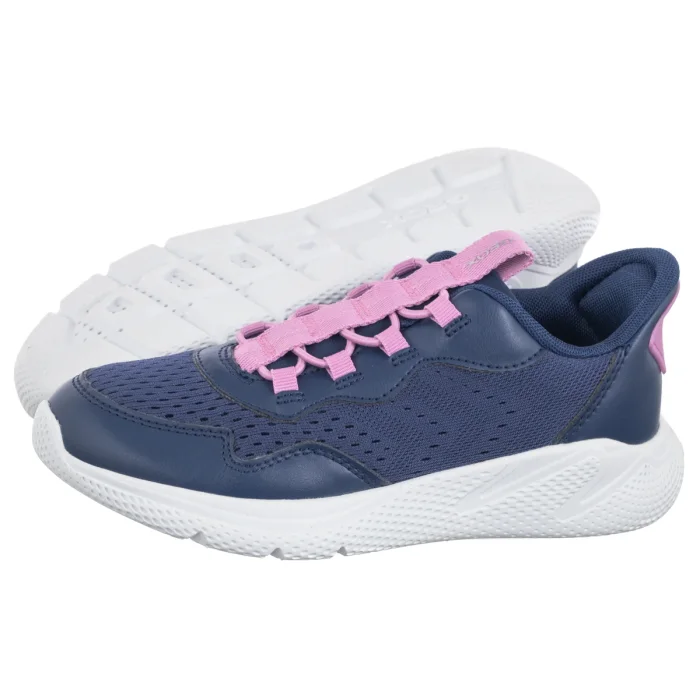 Buty Sportowe Geox J Sprintye Fast In Dk Royal/Dk Pink J65NTA 01454 C4R8F – zdjęcie 1