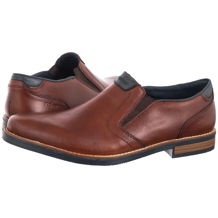 Półbuty Rieker Brązowe 13557-24 Brown – zdjęcie 1