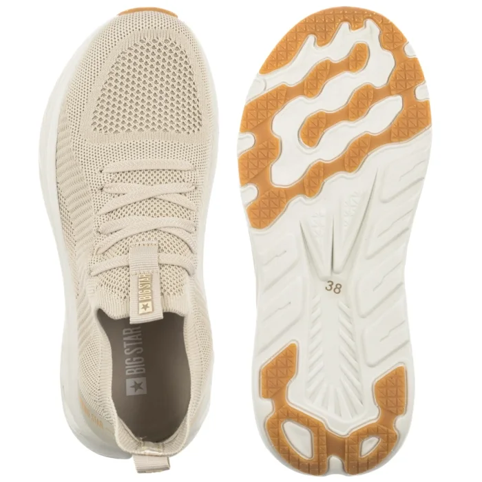 Buty Sportowe Big Star Beżowe RR274A133 – zdjęcie 5
