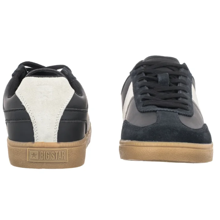 Sneakersy Big Star Czarne/Szare RR174033 – zdjęcie 4