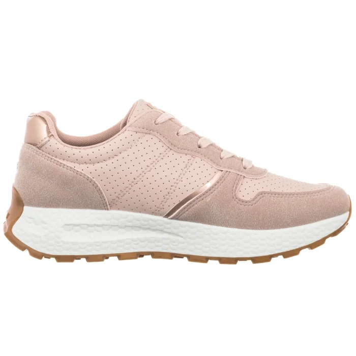 Sneakersy Big Star Beżowe/Różowe RR274489 – zdjęcie 3