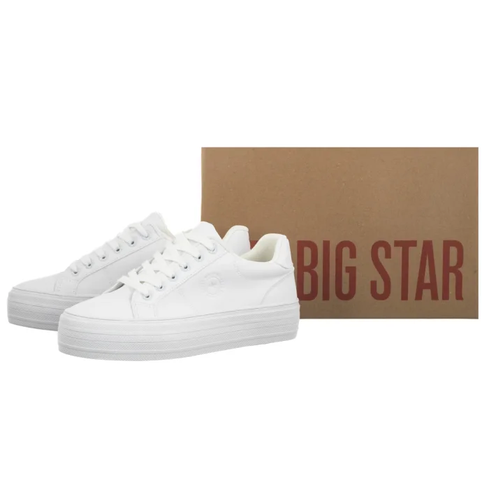 Sneakersy Big Star Białe RR274298 – zdjęcie 6