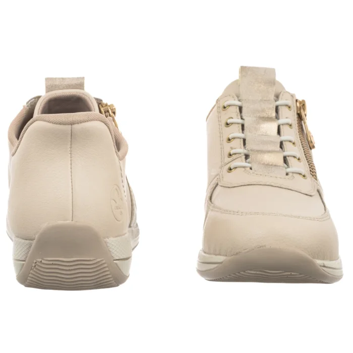 Sneakersy Rieker Beżowe N1156-60