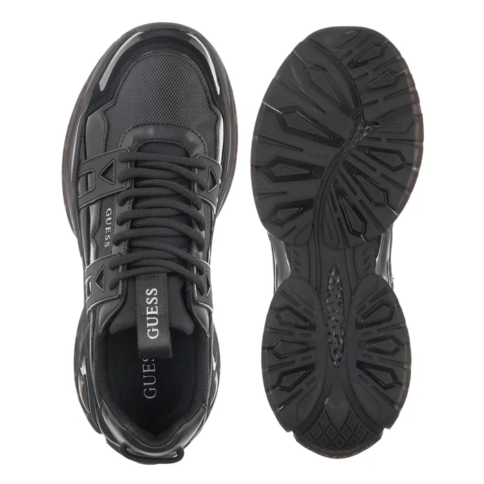 Sneakersy Guess Bellu FMFUNO ELL12 Black – zdjęcie 5