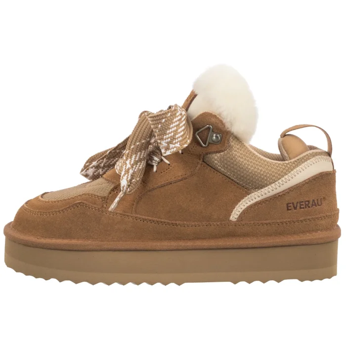 Sneakersy Everau Marbled EAU3023 Chestnut – zdjęcie 2