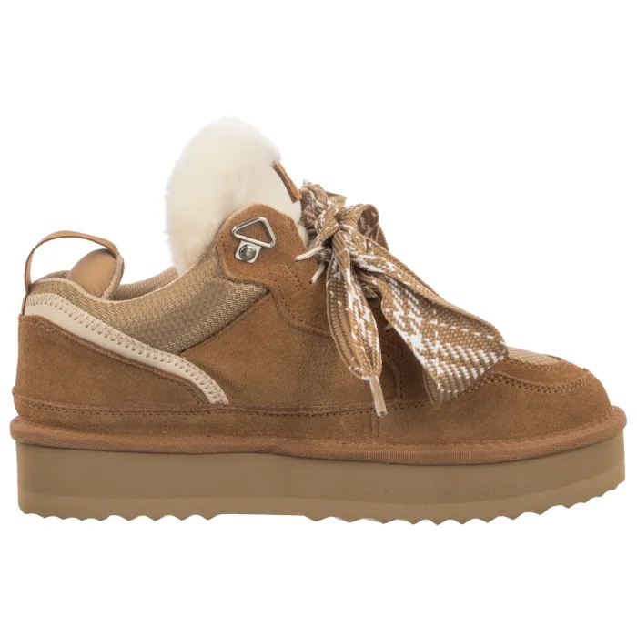 Sneakersy Everau Marbled EAU3023 Chestnut – zdjęcie 3