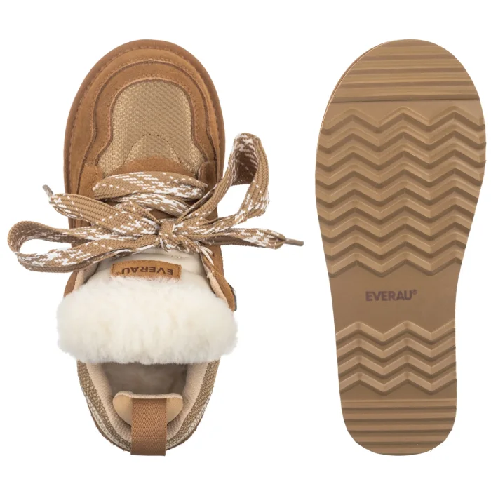 Sneakersy Everau Marbled EAU3023 Chestnut – zdjęcie 5