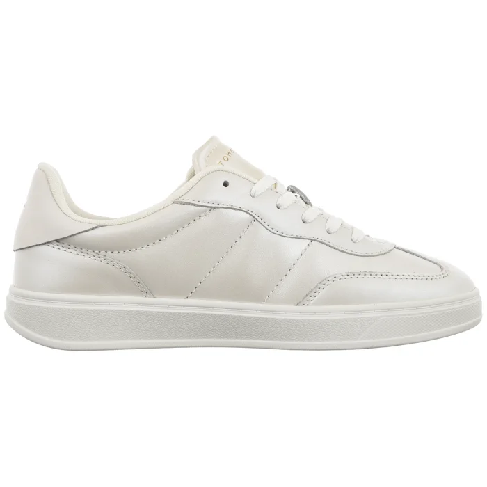 Sneakersy Tommy Hilfiger TH Heritage Shiny Sneaker Ecru FW0FW09179 YBL – zdjęcie 3